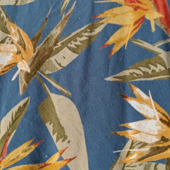 Vintage Retro Tropical Hawaiian Button Down Shirt - Picture 3 of 4